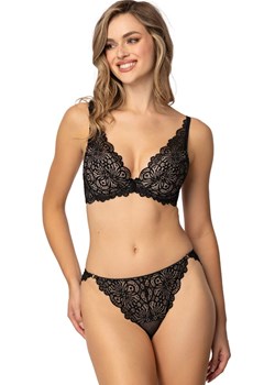 Biustonosz push-up czarny Aura M-4022/11, Kolor czarny, Rozmiar 85B, Mat ze sklepu Intymna w kategorii Biustonosze - zdjęcie 184136081
