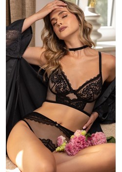 Biustonosz miękki soft półgorset czarny Estelle G-0198/91, Kolor czarny, Rozmiar 85B, Mat ze sklepu Intymna w kategorii Biustonosze - zdjęcie 184136232