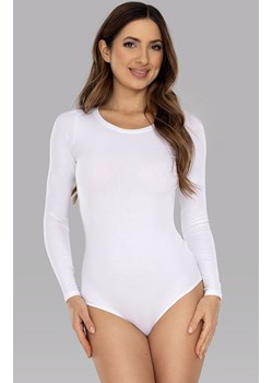 Body damskie bawełniane białe Julia, Kolor biały, Rozmiar 3XL, Mitex ze sklepu Intymna w kategorii Bluzki damskie - zdjęcie 184137581