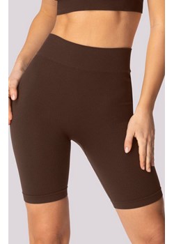 Mona kolarki damskie w kolorze caffe Ribbed, Kolor caffe, Rozmiar M/L, Mona ze sklepu Intymna w kategorii Szorty - zdjęcie 184139272