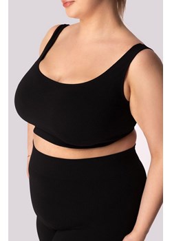 Mona top damski czarny Base Plus Size, Kolor czarny, Rozmiar 2XL, Mona ze sklepu Intymna w kategorii Biustonosze - zdjęcie 184139381