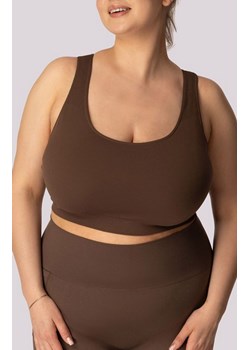 Mona top damski w kolorze caffe Base Plus Size, Kolor caffe, Rozmiar 2XL, Mona ze sklepu Intymna w kategorii Biustonosze - zdjęcie 184139384