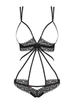 Obsessive Liferia body, Kolor czarny, Rozmiar L/XL, Obsessive ze sklepu Intymna w kategorii Body damskie - zdjęcie 184142012