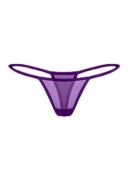 Exquisite fioletowe stringi damskie MP Violet by Obsessive, Kolor fioletowy, Rozmiar S/M, Exquisite ze sklepu Intymna w kategorii Majtki damskie - zdjęcie 184142963