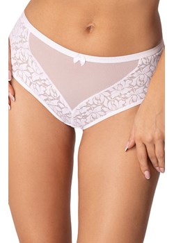 Majtki brazyliany z wysokim stanem białe Laila, Kolor biały, Rozmiar S, PariPari Lingerie ze sklepu Intymna w kategorii Majtki damskie - zdjęcie 184143444