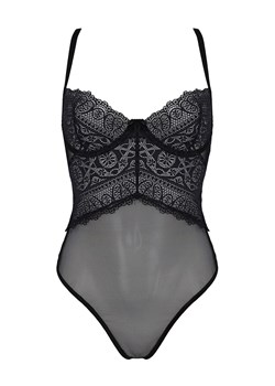 Passion czarne body damskie Kerria, Kolor czarny, Rozmiar S/M, Passion ze sklepu Intymna w kategorii Body damskie - zdjęcie 184143874