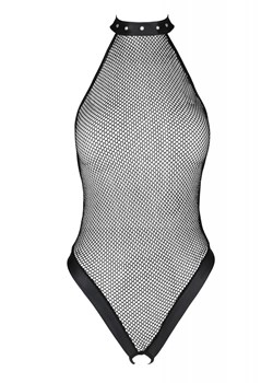 Czarne siateczkowe body Moonlight, Kolor czarny, Rozmiar L/XL, Passion ze sklepu Intymna w kategorii Body damskie - zdjęcie 184144051