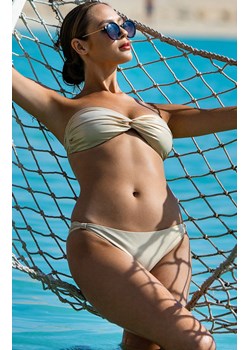 Dwuczęściowy beżowy strój kąpielowy golden bikini bez ramiączek 189/02, Kolor beżowy, Rozmiar S, Primo ze sklepu Intymna w kategorii Stroje kąpielowe - zdjęcie 184144453
