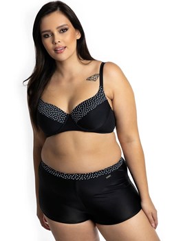 Dwuczęściowy strój kąpielowy ze spodenkami plus size 76/10, Kolor czarny, Rozmiar XL, Primo ze sklepu Intymna w kategorii Stroje kąpielowe - zdjęcie 184144624
