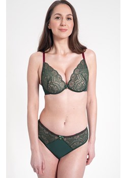 Samanta biustonosz push-up malachitowy Charlotte A479, Kolor malachitowy, Rozmiar 70C, Samanta ze sklepu Intymna w kategorii Biustonosze - zdjęcie 184145392