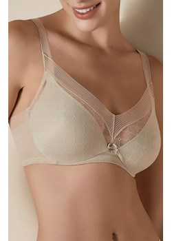 Biustonosz miękki soft beżowy Roxana, Kolor beżowy, Rozmiar 100C, Selene ze sklepu Intymna w kategorii Biustonosze - zdjęcie 184146343