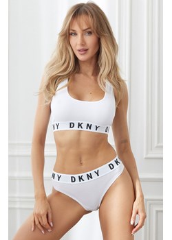 DKNY bawełniane stringi DK4529, Kolor biały, Rozmiar S, DKNY ze sklepu Intymna w kategorii Majtki damskie - zdjęcie 184147580