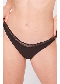 Sloggi figi brazylijskie czarne 2-pack GO Ribbed R 10217717, Kolor czarny, Rozmiar S, Sloggi ze sklepu Intymna w kategorii Majtki damskie - zdjęcie 184148620