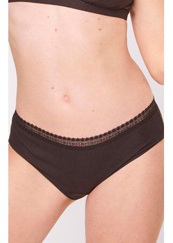 Sloggi majtki hipster czarne 2-pack GO Ribbed R 10217745, Kolor czarny, Rozmiar L, Sloggi ze sklepu Intymna w kategorii Majtki damskie - zdjęcie 184148630