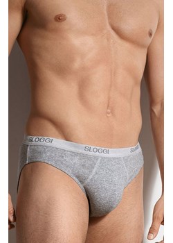 Sloggi szare slipy męskie Men Basic Mini 10004711, Kolor szary, Rozmiar M, Sloggi ze sklepu Intymna w kategorii Majtki męskie - zdjęcie 184148823