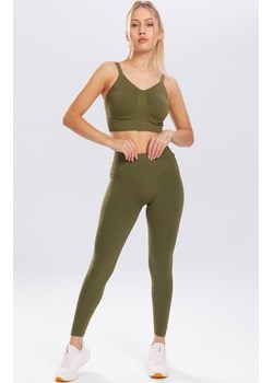 Biustonosz sportowy w kolorze khaki Flex, Kolor khaki, Rozmiar L, Spaio ze sklepu Intymna w kategorii Biustonosze - zdjęcie 184149074