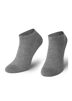Klasyczne skarpety stopki szary melanż Everyday Lightweight 3pak, Kolor szary melanż, Rozmiar 35-37, Spaio ze sklepu Intymna w kategorii Skarpetki damskie - zdjęcie 184149103