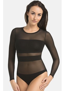 2-Pack body damskie z siateczką Stripy 2405-2, Kolor czarny, Rozmiar L, Teyli ze sklepu Intymna w kategorii Bluzki damskie - zdjęcie 184149961