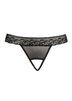 Neli stringi z otwartym krokiem 3106, Kolor czarny, Rozmiar L/XL, Teyli ze sklepu Intymna w kategorii Majtki damskie - zdjęcie 184150374