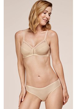 Triumph Cotton Beauty N biustonosz soft 10094814, Kolor jasnobeżowy, Rozmiar 75B, Triumph ze sklepu Intymna w kategorii Biustonosze - zdjęcie 184150482
