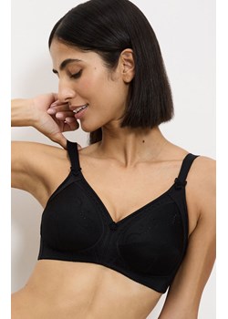 Triumph biustonosz miękki soft Doreen Cotton 01 N 10004928, Kolor czarny, Rozmiar 90C, Triumph ze sklepu Intymna w kategorii Biustonosze - zdjęcie 184150540