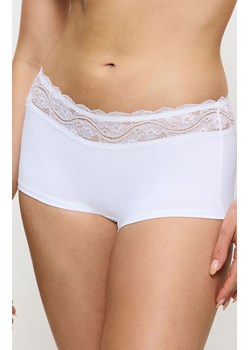 Triumph Lovely Micro shorty białe szorty damskie 10186128, Kolor biały, Rozmiar L, Triumph ze sklepu Intymna w kategorii Majtki damskie - zdjęcie 184150922