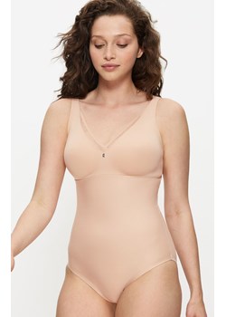 Triumph modelujące body z miseczkami minimizer True Shape Sensation BS 10210630, Kolor cielisty, Rozmiar 80C, Triumph ze sklepu Intymna w kategorii Body damskie - zdjęcie 184151372