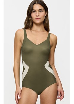Triumph strój kąpielowy jednoczęściowy Summer Allure 10214522-M009, Kolor khaki-ecru, Rozmiar 38B, Triumph ze sklepu Intymna w kategorii Stroje kąpielowe - zdjęcie 184151620