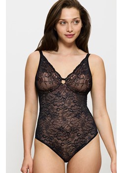 Triumph koronkowe body Amourette Charm BS 10214997, Kolor czarny, Rozmiar 85B, Triumph ze sklepu Intymna w kategorii Body damskie - zdjęcie 184151693