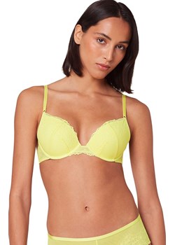 Biustonosz push-up Bright Spotlight WHU 10217444, Kolor żółty, Rozmiar 80B, Triumph ze sklepu Intymna w kategorii Biustonosze - zdjęcie 184152104