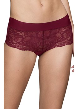 Triumph figi damskie Body Make-Up Illusion Lace 10219748-00EW, Kolor bordowy, Rozmiar 40, Triumph ze sklepu Intymna w kategorii Majtki damskie - zdjęcie 184152351