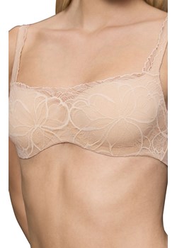 Triumph biustonosz usztywniany balconette Body Make-Up Illusion Lace 10219845-00NZ, Kolor beżowy, Rozmiar 75B, Triumph ze sklepu Intymna w kategorii Biustonosze - zdjęcie 184152423