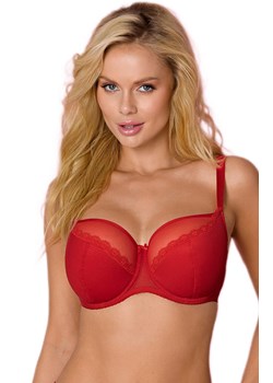Biustonosz półusztywniany semi-soft czerwony max VENA VB-323, Kolor czerwony, Rozmiar 75I, Vena ze sklepu Intymna w kategorii Biustonosze - zdjęcie 184153601