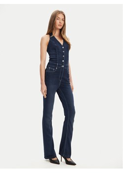Guess Kombinezon W5YD57 D0782 Granatowy Regular Fit ze sklepu MODIVO w kategorii Kombinezony damskie - zdjęcie 184155503