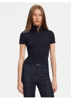 Guess Sweter W5YR04 Z0040 Granatowy Regular Fit ze sklepu MODIVO w kategorii Swetry damskie - zdjęcie 184155511