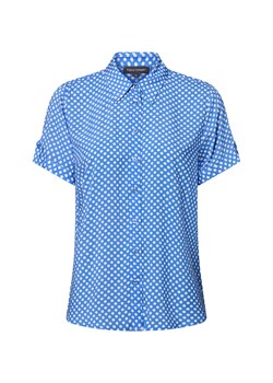 Franco Callegari Bluzka damska Kobiety wiskoza niebieski w kropki ze sklepu vangraaf w kategorii Bluzki damskie - zdjęcie 184156294