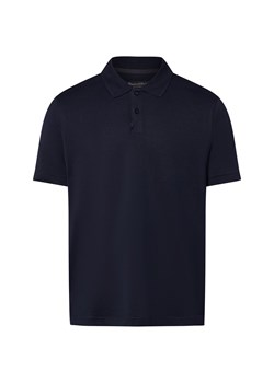Marc O'Polo Męska koszulka polo Mężczyźni Bawełna granatowy jednolity ze sklepu vangraaf w kategorii T-shirty męskie - zdjęcie 184156301