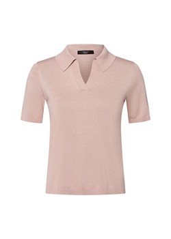 Weekend Max Mara Damska jedwabna koszulka polo - Roncolo Kobiety Jedwab brudny róż jednolity ze sklepu vangraaf w kategorii Bluzki damskie - zdjęcie 184156361