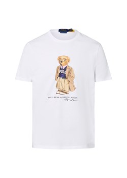 Polo Ralph Lauren Koszulka męska Mężczyźni Bawełna biały nadruk ze sklepu vangraaf w kategorii T-shirty męskie - zdjęcie 184156370