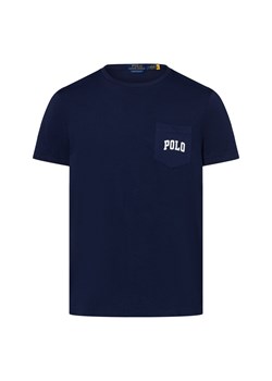 Polo Ralph Lauren Koszulka męska Mężczyźni Bawełna granatowy nadruk ze sklepu vangraaf w kategorii T-shirty męskie - zdjęcie 184156371