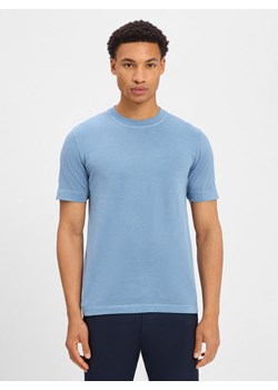 Drykorn Koszulka męska - Raphael Mężczyźni Bawełna niebieski jednolity ze sklepu vangraaf w kategorii T-shirty męskie - zdjęcie 184156432