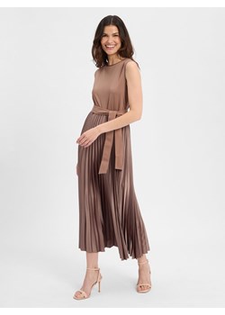 Weekend Max Mara Damska sukienka letnia - Samuele Kobiety brązowy jednolity - id: 774401-0001-09920 - marki Max Mara - 184156443 Weekend Max Mara Damska sukienka letnia - Samuele Kobiety brązowy jednolity ze sklepu vangraaf w kategorii Sukienki - zdjęcie 184156443