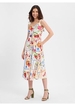 Marie Lund Sukienka damska - Kathy Kobiety écru nadruk ze sklepu vangraaf w kategorii Sukienki - zdjęcie 184156451
