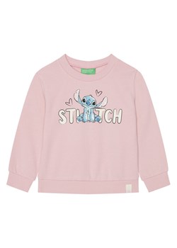 United Colors Of Benetton Bluza 3PQMG10HP Różowy Regular Fit ze sklepu MODIVO w kategorii Bluzy dziewczęce - zdjęcie 184158421