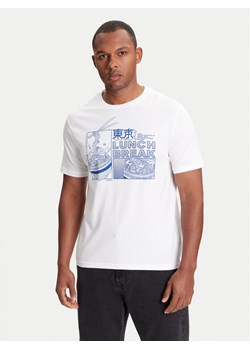 United Colors Of Benetton T-Shirt 3I1XU10A4 Biały Relaxed Fit ze sklepu MODIVO w kategorii T-shirty męskie - zdjęcie 184158423