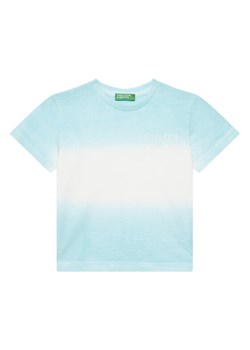 United Colors Of Benetton T-Shirt 3NPDG10J5 Niebieski Regular Fit ze sklepu MODIVO w kategorii T-shirty chłopięce - zdjęcie 184158432