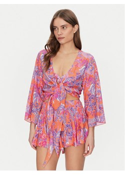 Guess Bluzka E5GH01 WH3X2 Kolorowy Regular Fit ze sklepu MODIVO w kategorii Bluzki damskie - zdjęcie 184158442