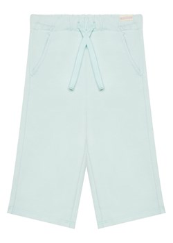 United Colors Of Benetton Spodnie dresowe 3UNIGF04P Zielony Wide Leg ze sklepu MODIVO w kategorii Spodnie dziewczęce - zdjęcie 184158453
