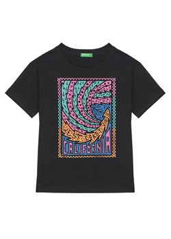 United Colors Of Benetton T-Shirt 3I1XC10P7 Czarny Regular Fit ze sklepu MODIVO w kategorii T-shirty chłopięce - zdjęcie 184158461