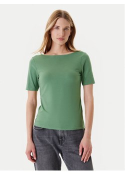 United Colors Of Benetton T-Shirt 3FJHD109K Zielony Slim Fit ze sklepu MODIVO w kategorii Bluzki damskie - zdjęcie 184158464